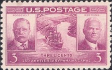 USA 1939 Panama Canal/Ship/Boats/Nautical/Transport/Engineering 1v (n39632)