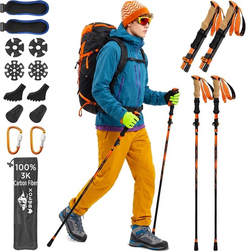 Carbon fibre trekking - trekking, poles