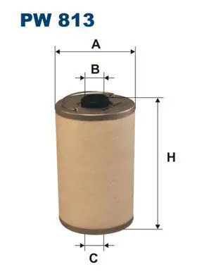 Fuel filter insert - filter, pw