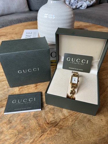 Vintage gucci 1800l gold - vintage, gold-tone
