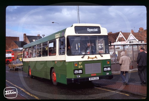 Original bus slide ipswich - bus,
