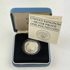 1984 UK Silver Proof £1 One