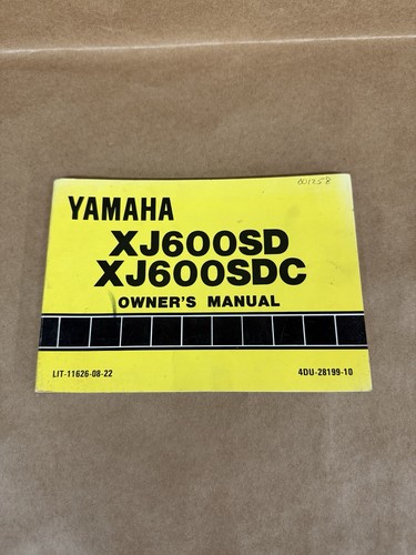 1992 yamaha xj600 original - yamaha,