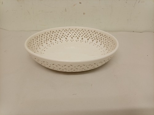 Creamware lattice pottery - creamware,