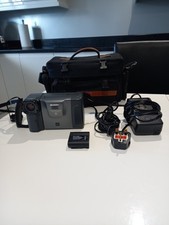 Sharp Vl-E66 HI-FI Monaural 8 Camcorder Tested Working with Accessories+ Bag