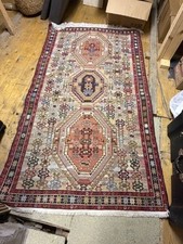 Handmade Afghan rug  - L210 x