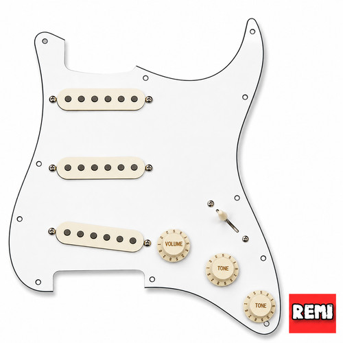 Remi strat loaded pickguard - -,