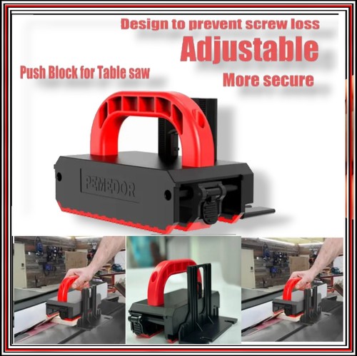 Table saw push - saw, safety