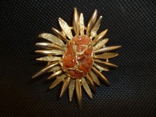 Vintage Exquisite Brooch, Pink