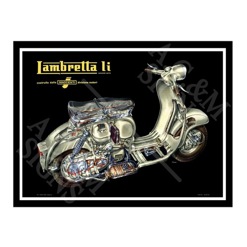Metal tin sign plaque - metal,