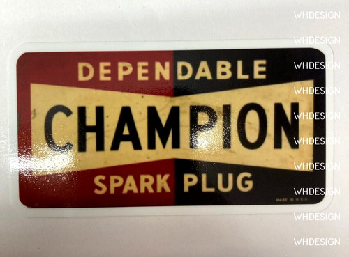 Vintage style spark plug