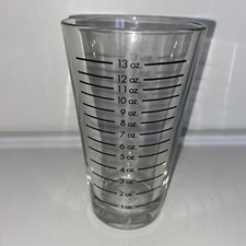 Vintage Measuring Glass Apothecary Fluid ozs Preowned