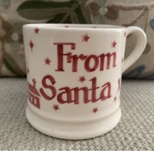 Discontinued ,1st Emma Bridgewater Personalised Christmas Town’Baby Mug