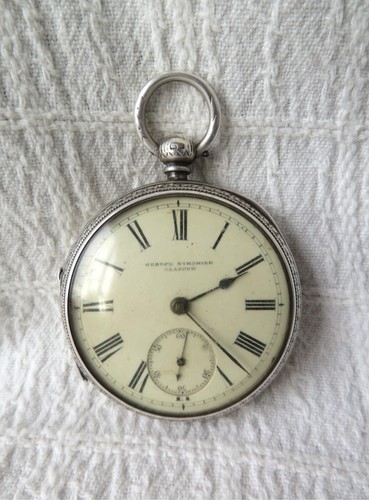 Large antique mens silver - large,,