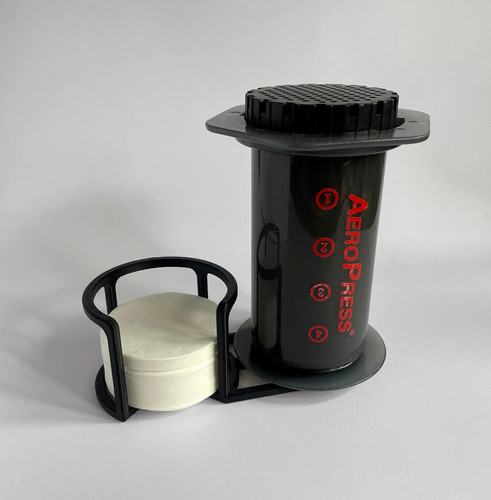 Compact aeropress holder stand - aeropress,