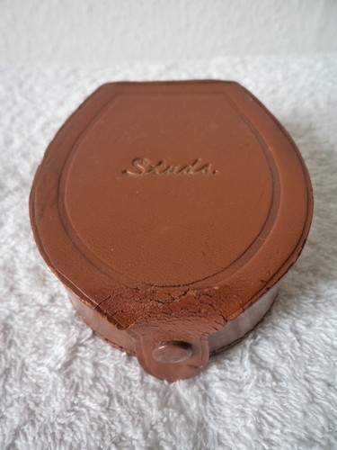 Vintage brown hide leather - brown,