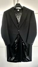 Men's Morning Suit Tail Coat. Black. Museum Wardrobe Department
