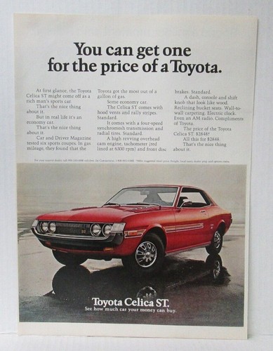 1972 toyota celica - toyota, car