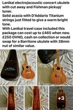 Lanikai Concert Ukelele.