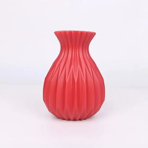 Imitation ceramic flower vases - ceramic,