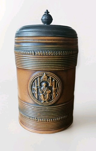 German beer stein erbo zinn - german,