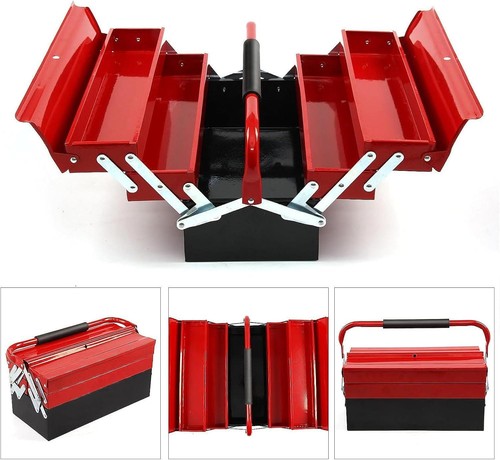 Metal cantilever tool box - metal, 3