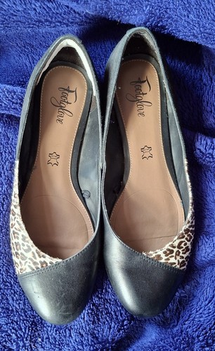 Black suede animal - suede, leopard