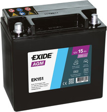 Agm Car Battery 15 Ah
