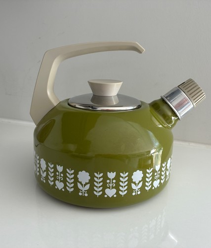 Herma enamel whistling kettle - herma,