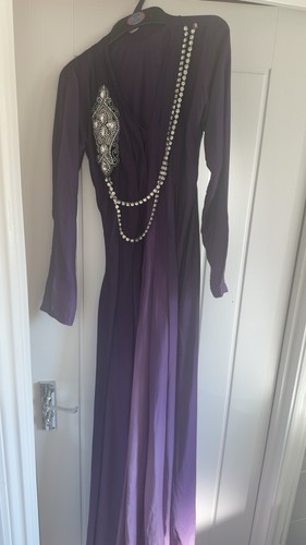 Ladies necklace motif dress - ladies,