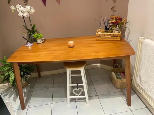 Rustic breakfast kitchen table - rustic,