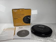 Bush PCD-320B Portable CD Player - Black - Tested Working - Boxed