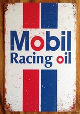 Mobil Oil Metal Garage Sign