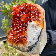4.7LB Natural citrine geode