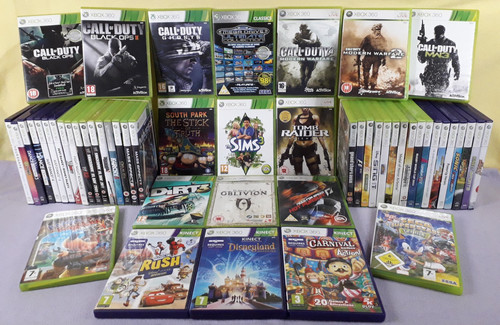 Xbox 360 huge games bundle - games,
