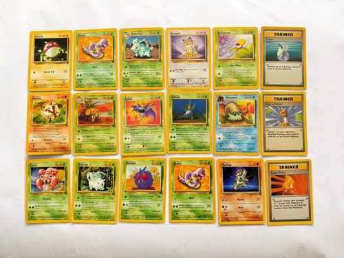 Pokemon vintage wotc cards - pokemon,