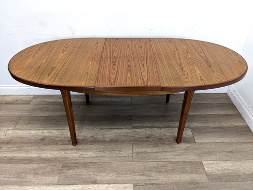 Dining table teak oval - table,