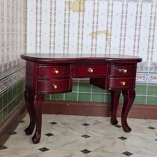 1:12TH Scale Dolls House Furniture,  Mahogany    Dressing Table   SHF116