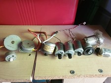 Lot of 10 Small Size DC Motors, Various Types