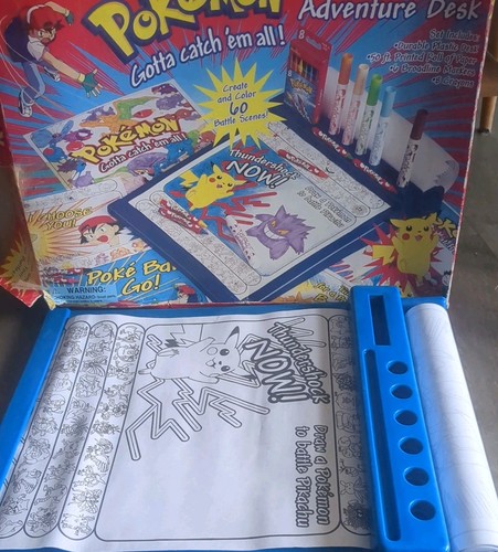 Pokemon vintage 1999 activity - pokemon,