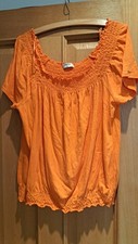 Ladies orange gypsy short