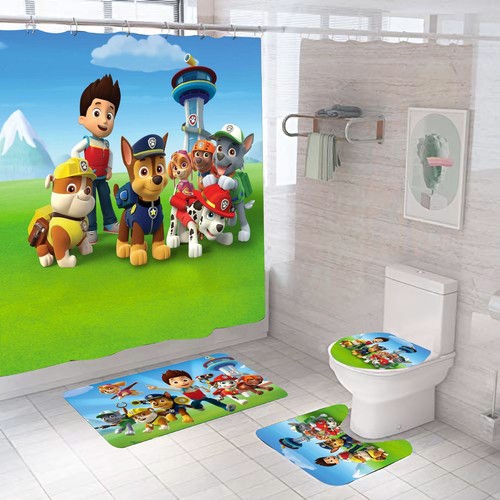 Paw patrol bathroom pieces - 4,