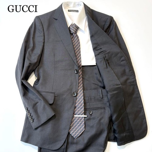 Gucci men gray wool - gray,