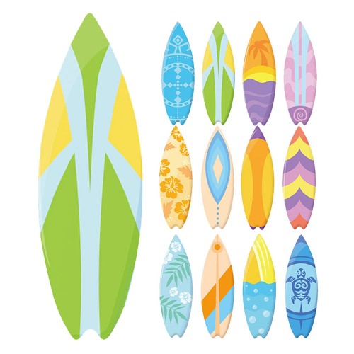 120pcs hawaiian themed paper - hawaiian,