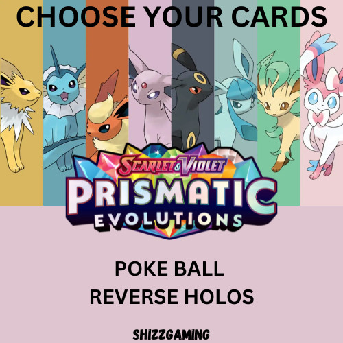 Pokemon prismatic evolutions - pokemon,