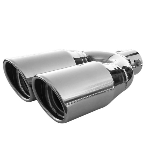 Twin exhaust tip - tip, muffler