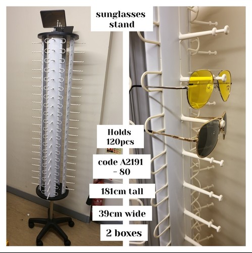Sunglasses stand holds 80 - stand,