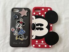 2x Disney Catch Kidston Mickey Minnie Mouse Phone Case iPhone 7 8 Patch Spot