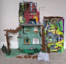 Teenage Mutant Ninja Turtles Secret Sewer Lair Playset Boxed - Incomplete Spares
