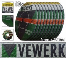 3" 75mm x 1mm Metal Cutting